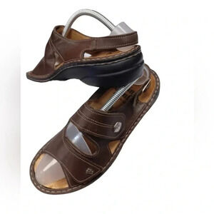 COPY -  Finn Comfort Germany Gomera Cognac Sandals Size 37